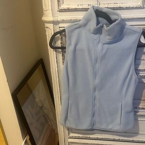 Old Navy Light Blue Fleece Tank Top